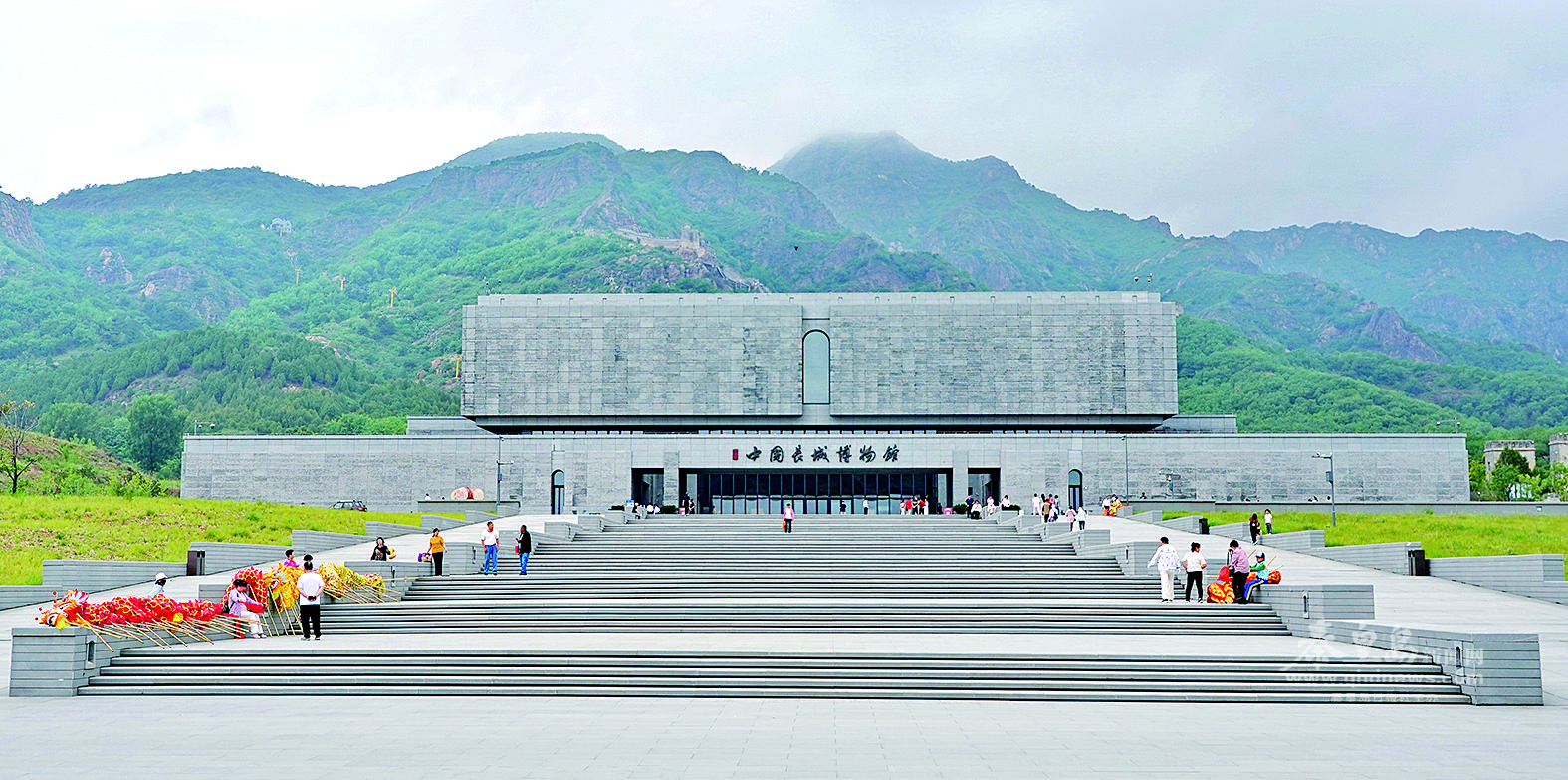 山海關(guān)中國(guó)長(zhǎng)城博物館外景。